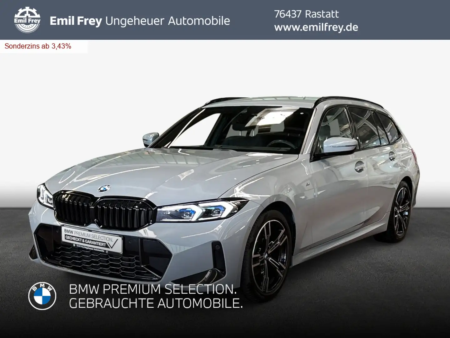 BMW 320 i Touring Aut. Grau - 1