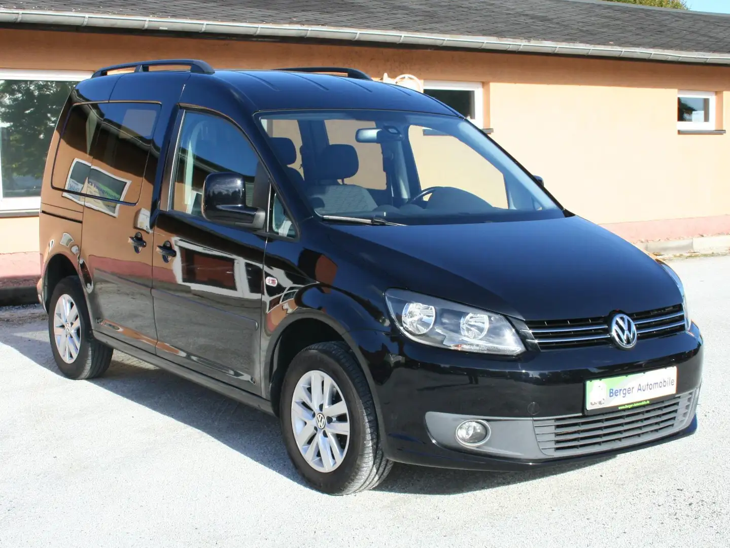 Volkswagen Caddy 1.6 TDI DSG Comfortline *Climatronic*7-Sitzer* Noir - 1