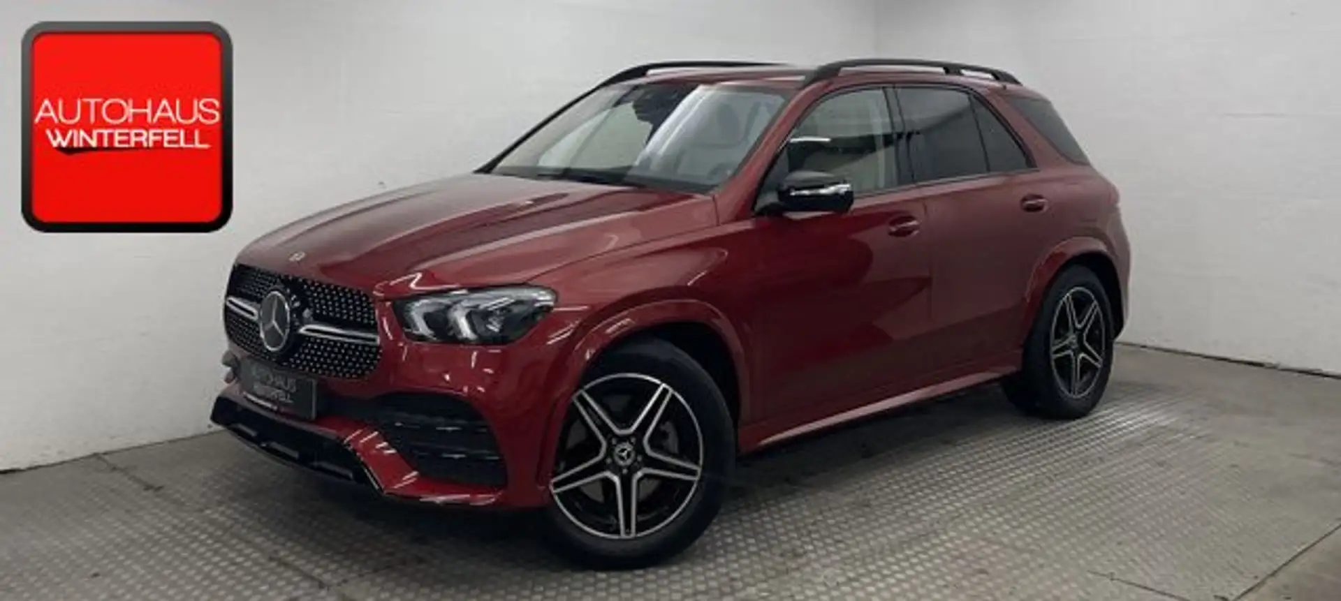 Mercedes-Benz GLE 350 de 4M AMG NIGHT AHK+DISTRONIC+AKUSTIK+ Rot - 1