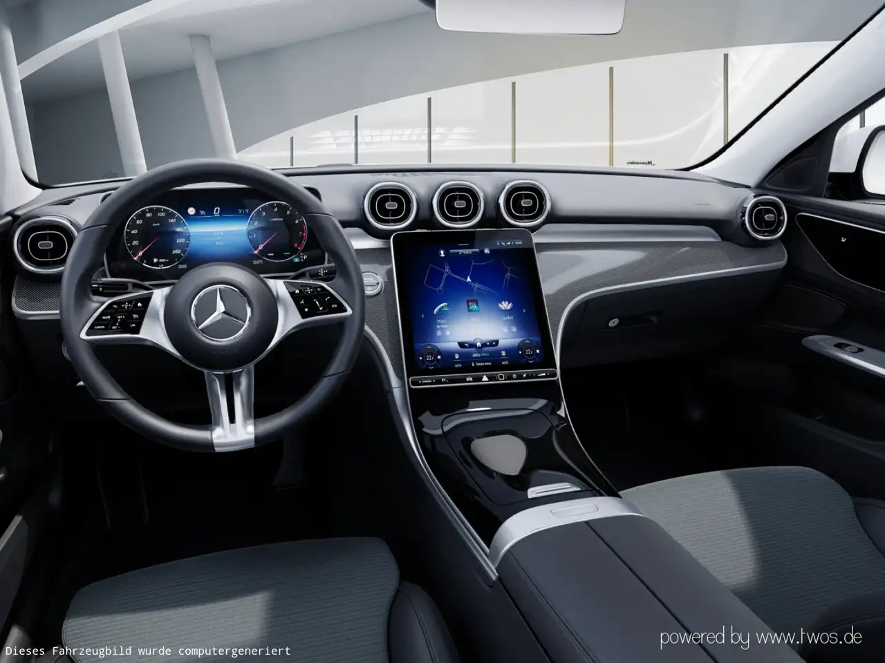 Mercedes-Benz C 180 C 180 Limo Ava RüKam Spiegelp Winterpaket LED 6