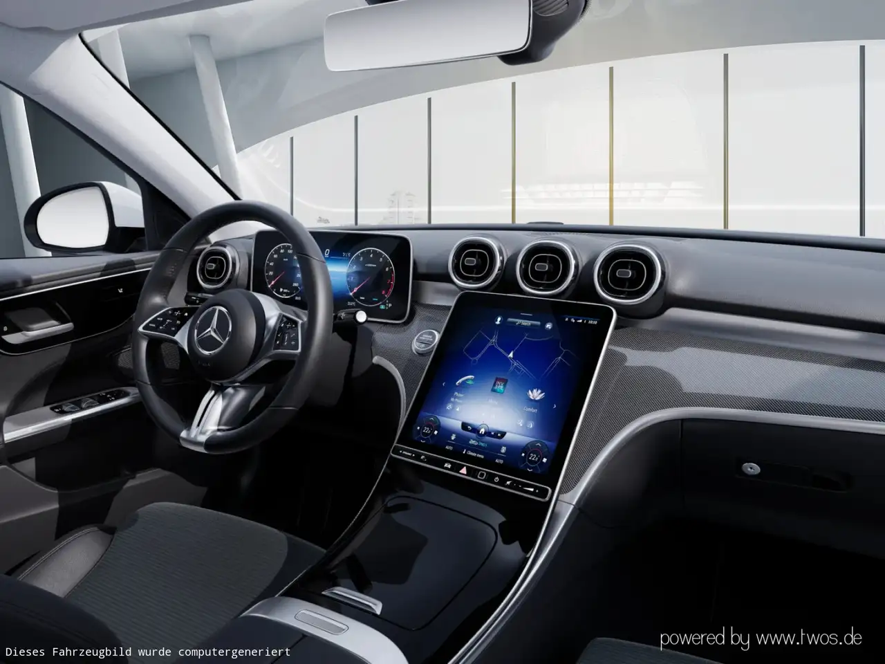 Mercedes-Benz C 180 C 180 Limo Ava RüKam Spiegelp Winterpaket LED 9