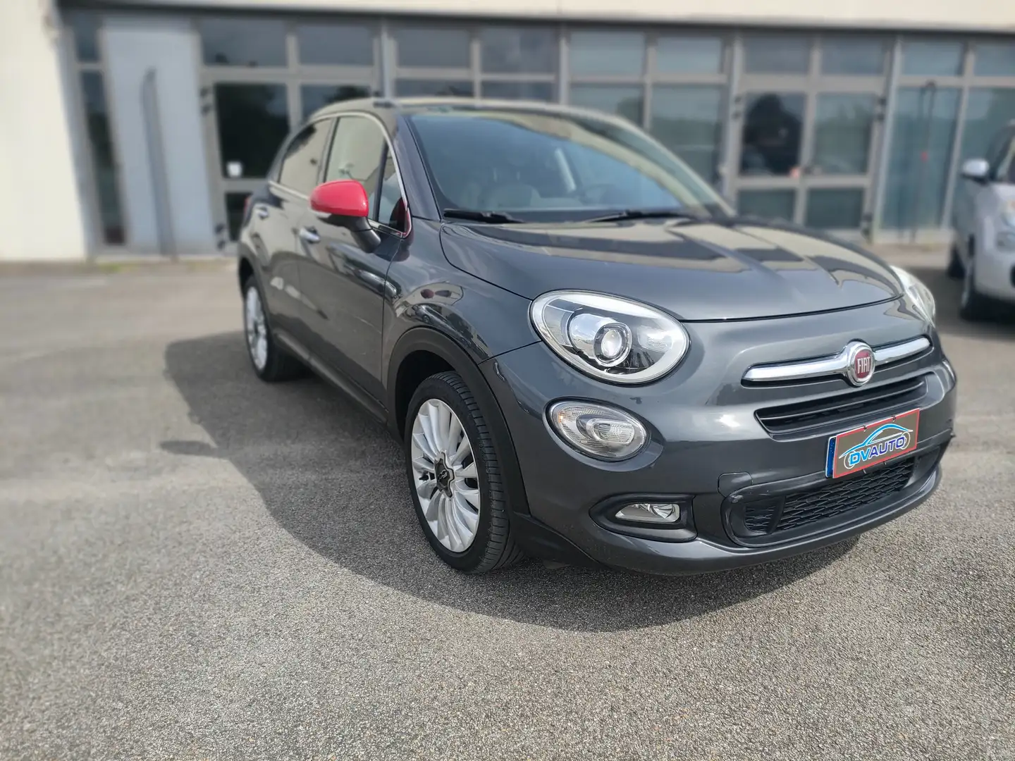 Fiat 500X 500 X 2015 1.6 mjt Lounge 4x2 120cv Grijs - 2