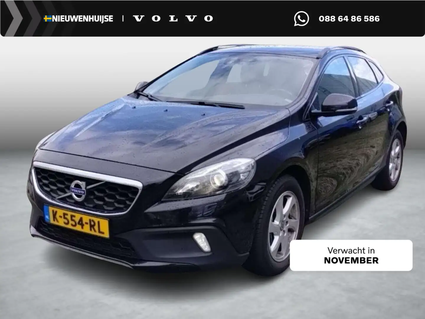 Volvo V40 Cross Country 2.5 T5 AWD Momentum | Bi-Xenon | Trekhaak | Blueto Zwart - 1