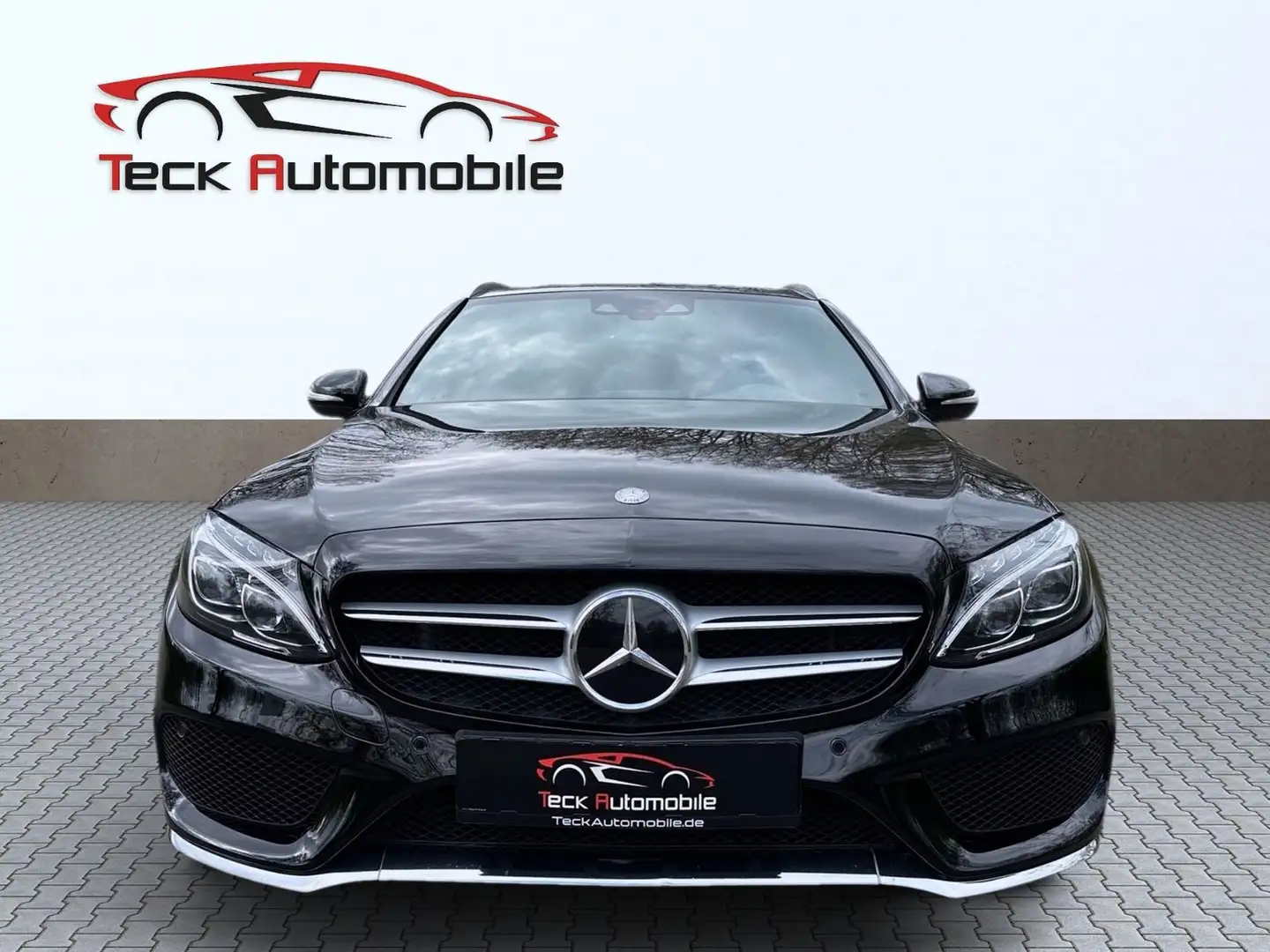 Mercedes-Benz C 400 T 4Matic/AMG/ACC/PANO/HEAD UP/BURMESTER/ Fekete - 2