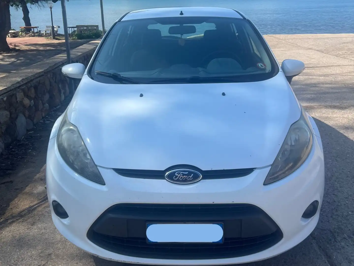 Ford Fiesta Fiesta VI 2011 5p 1.4 tdci 5 porte Blanco - 1