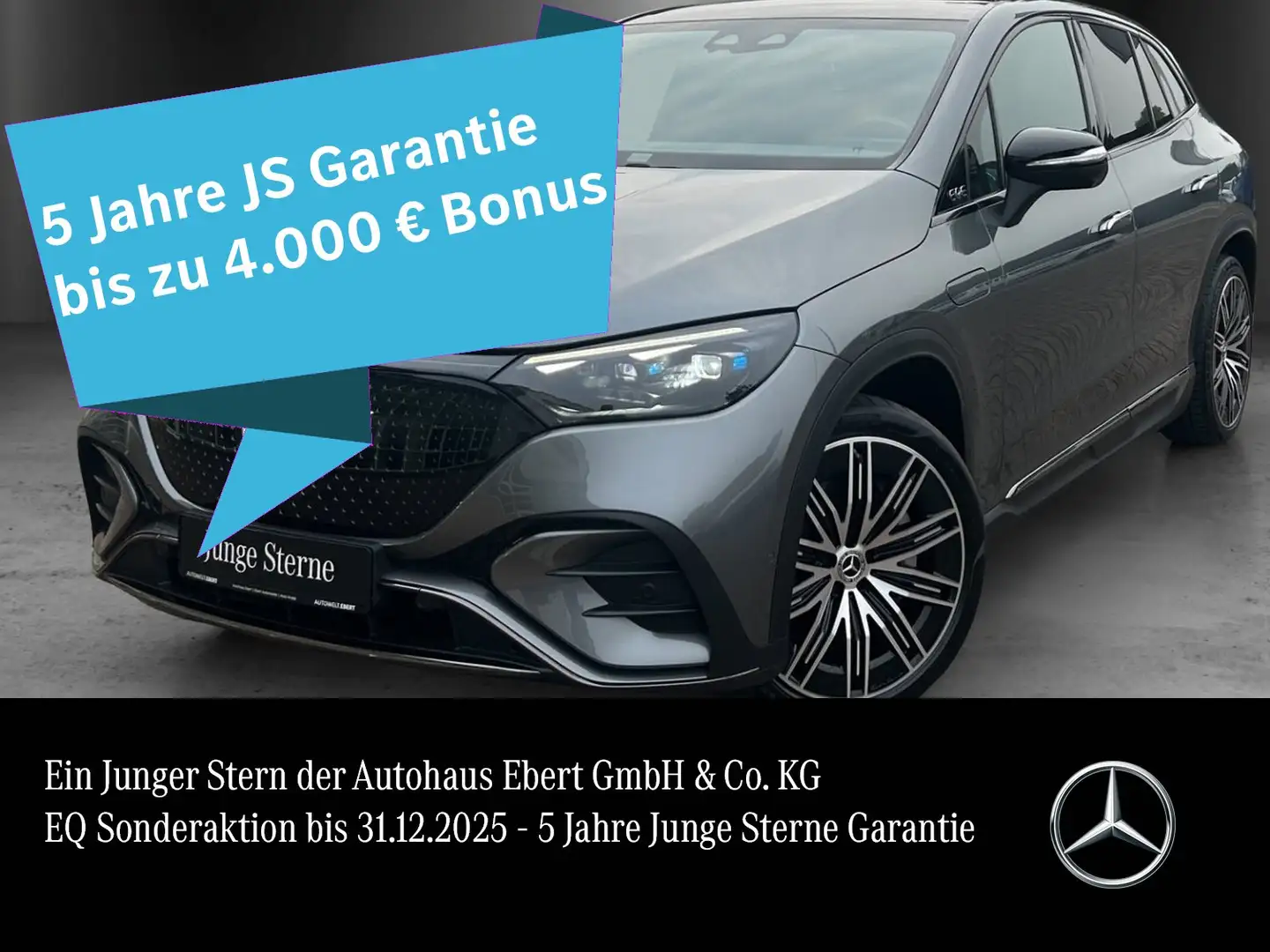 Mercedes-Benz EQE 300 EQE300 SUV AMG Premium DISTRO Pano 22KW Memo 21" Szürke - 1