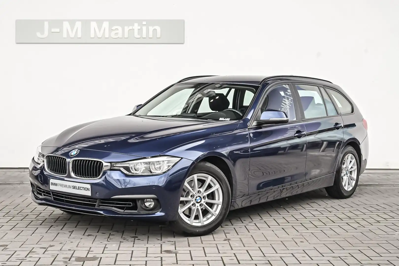 BMW 318 i-GPS-PDC-2 ans/jaar garantie Blauw - 1