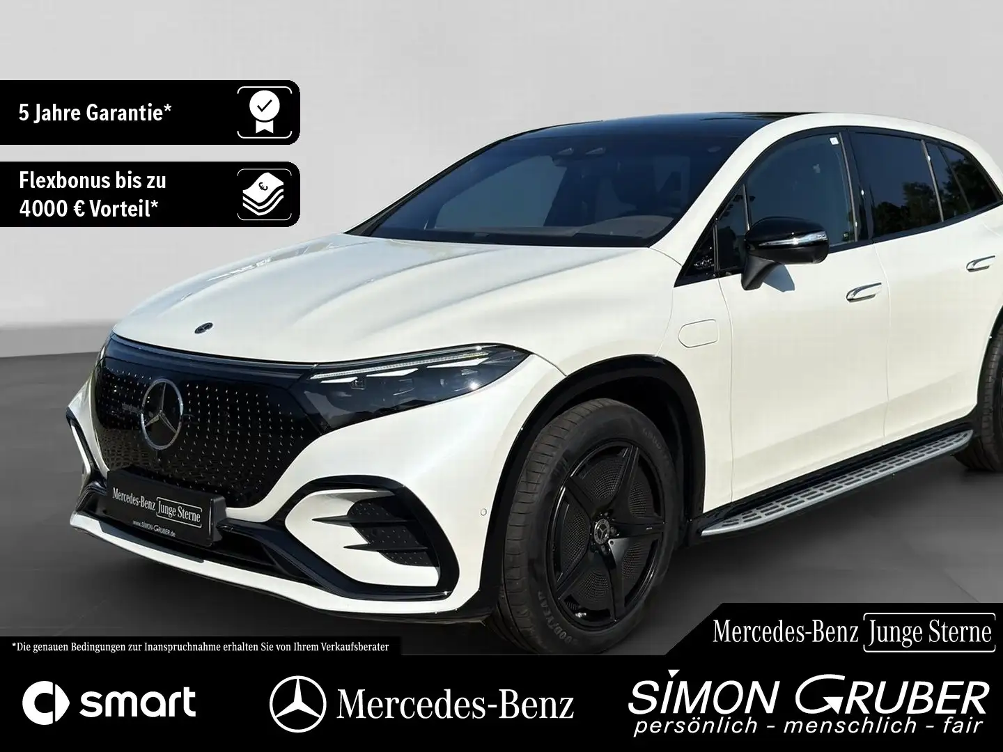 Mercedes-Benz EQS SUV EQS 450 4M SUV AMG Hyper Fondentertainment 22KW Bílá - 1