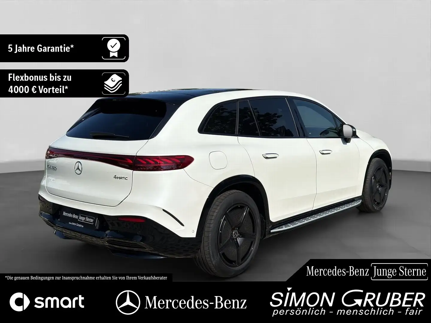 Mercedes-Benz EQS SUV EQS 450 4M SUV AMG Hyper Fondentertainment 22KW Biały - 2