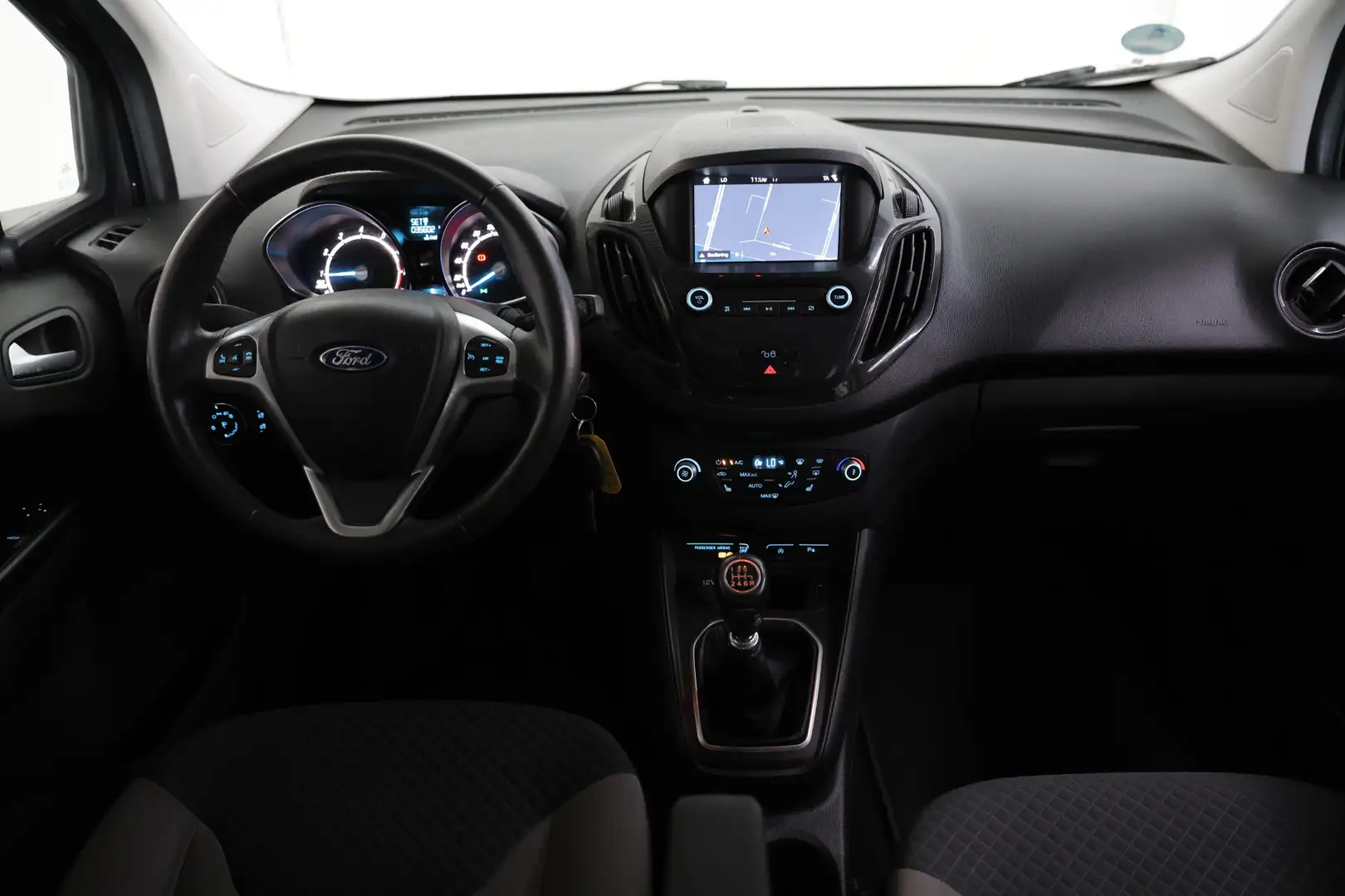 Ford Tourneo Courier 1.0 Titanium PDC CLIMA CRUISE CAMERA STOELVW. '19 Zwart - 2