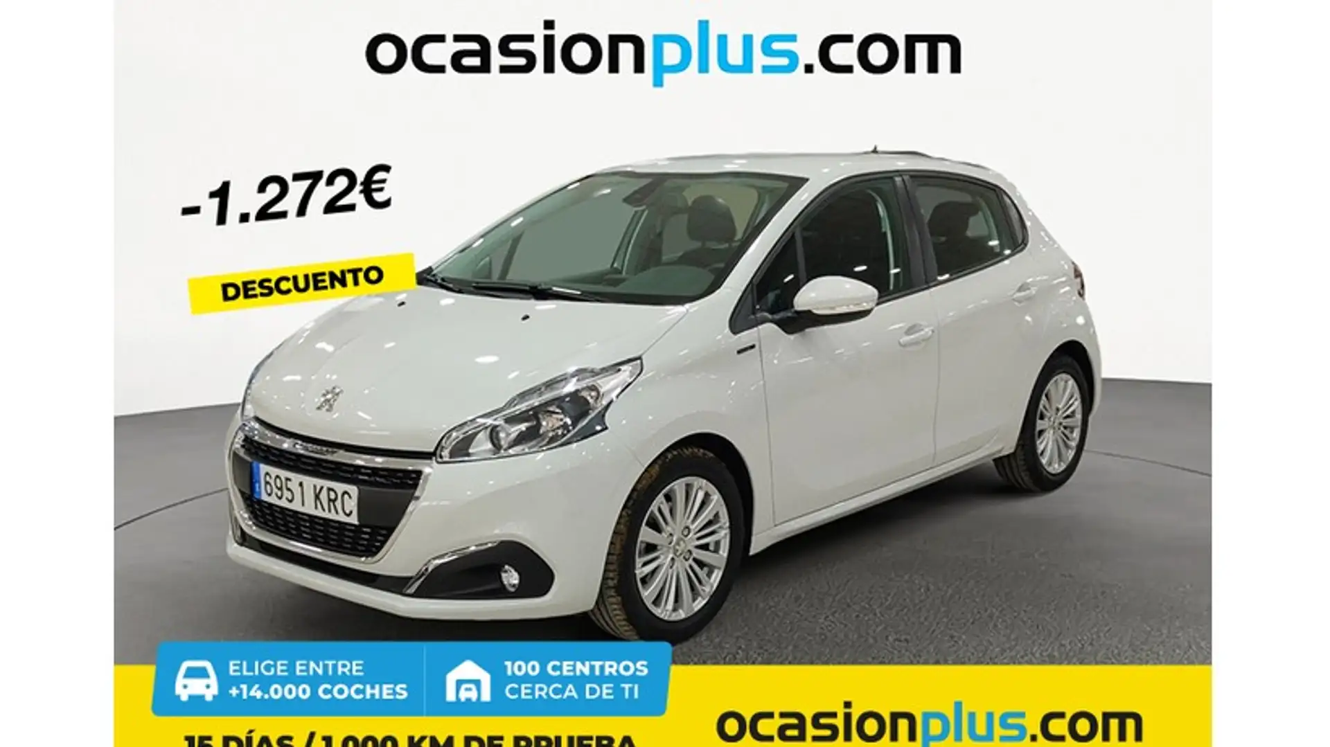 Peugeot 208 1.2 PureTech S&S Signature 110 Blanc - 1