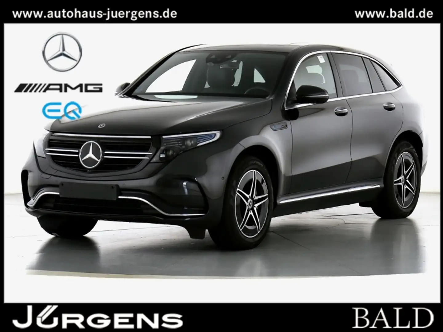 Mercedes-Benz EQC 400 4M AMG/Wide/ILS/SHD/Burm/360/HUD/Memo/19 Gris - 2