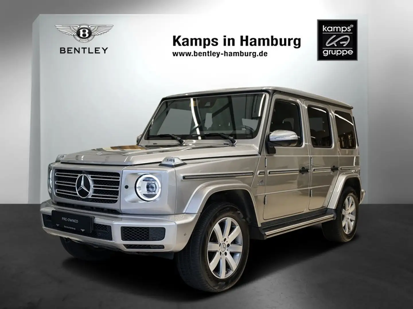 Mercedes-Benz G 500 AHK Multikontursitz SHD Silber - 1