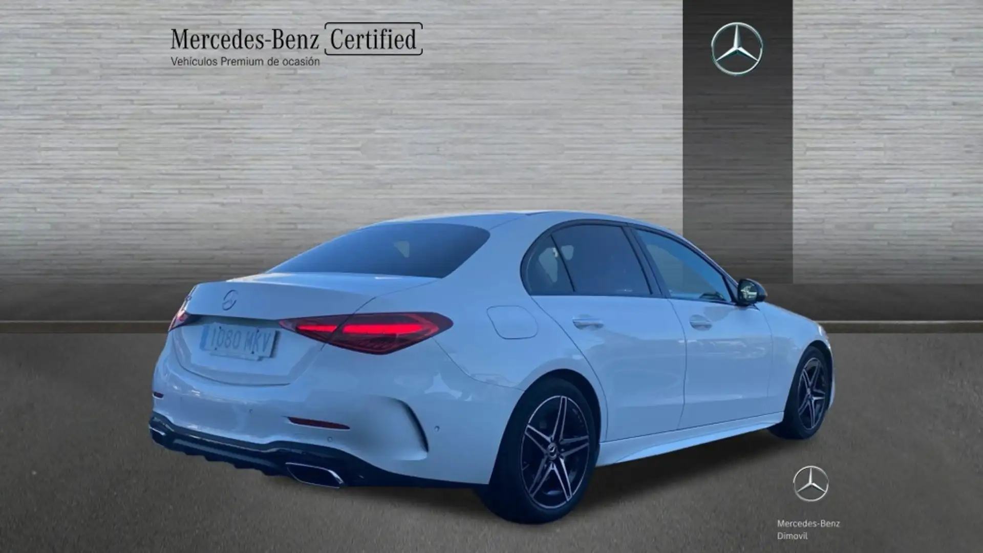 Mercedes-Benz C 220 -CLASS D AMG LINE Blanc - 2