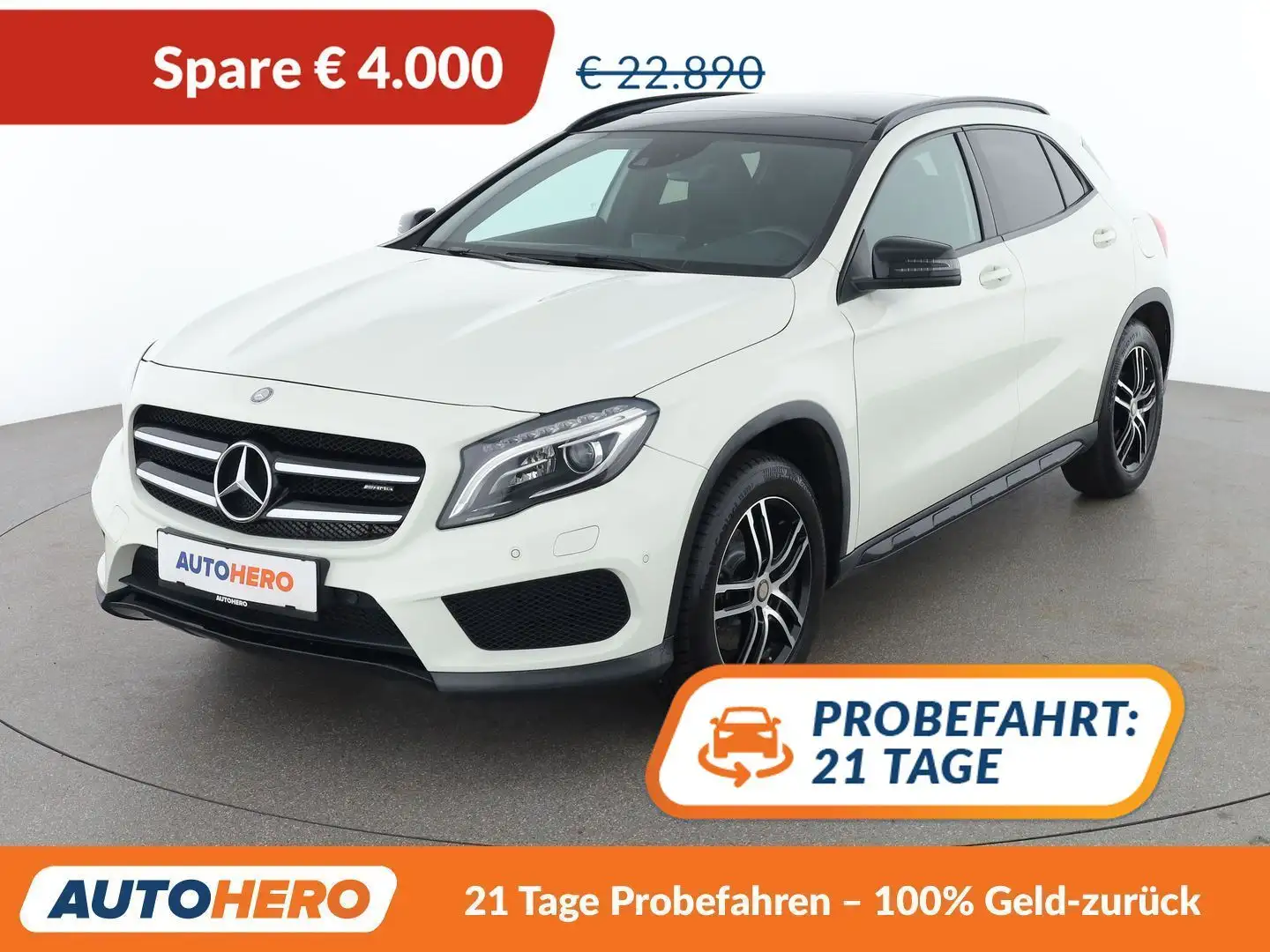Mercedes-Benz GLA 250 GLA 250 4Matic AMG Line Weiß - 1
