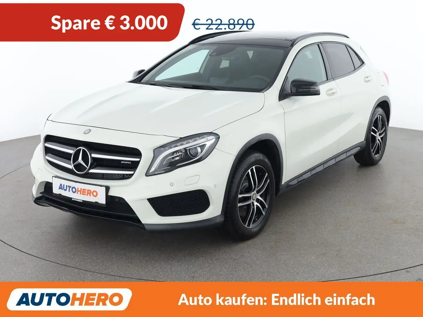 Mercedes-Benz GLA 250 GLA 250 4Matic AMG Line Weiß - 1