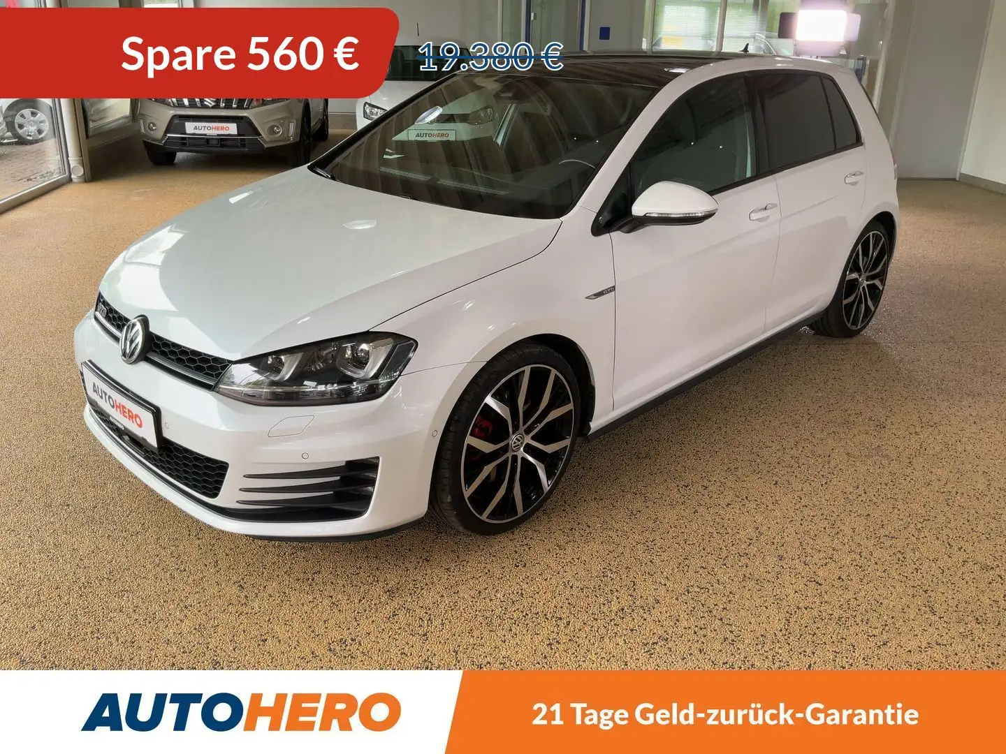Volkswagen Golf 2.0 TDI GTD BMT*NAVI*CAM*BI-XENON*ACC*PANO*PDC*SHZ Weiß - 1