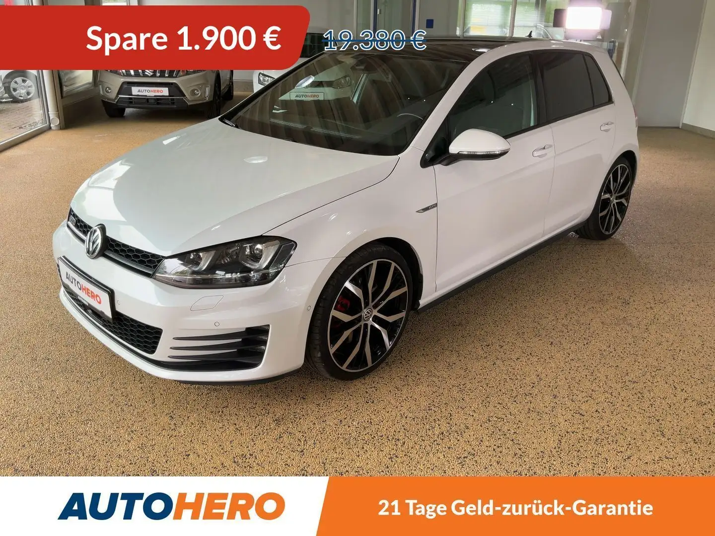 Volkswagen Golf 2.0 TDI GTD BMT*NAVI*CAM*BI-XENON*ACC*PANO*PDC*SHZ Weiß - 1