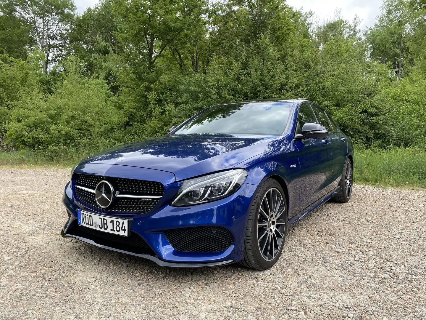 Mercedes-Benz C 43 AMG VOLL* SCHECKHEFT* GARANTIE* 8 Fach Kék - 1