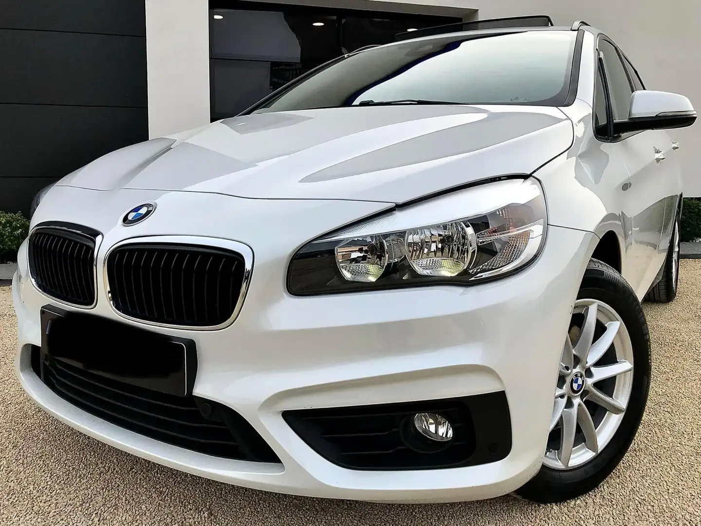 BMW 216 d Blanc - 1