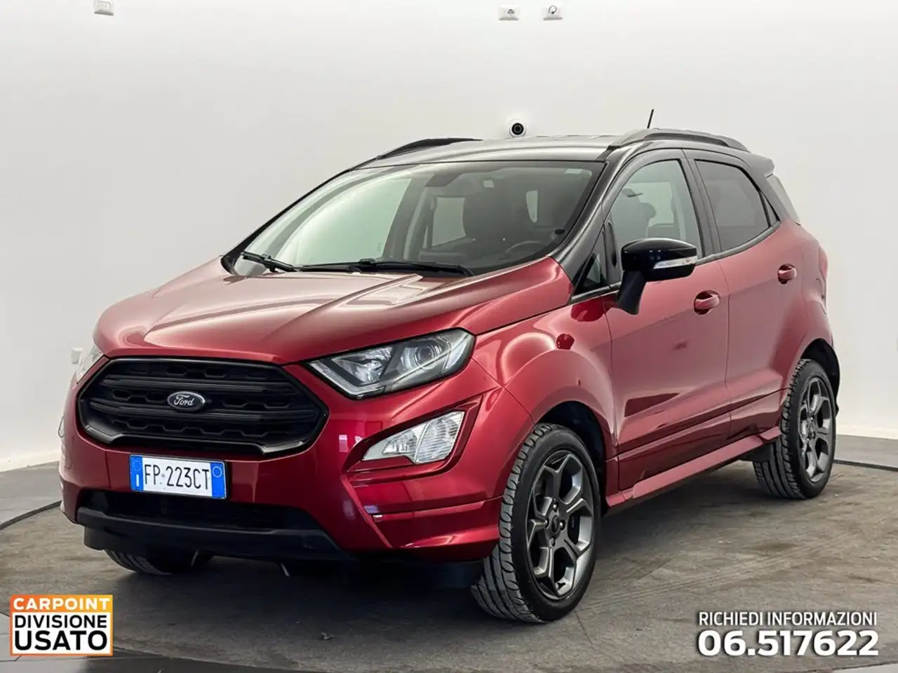 Ford EcoSport SUV/4x4/Pick-up in Rood tweedehands in Roma -RM voor € 12.320,-