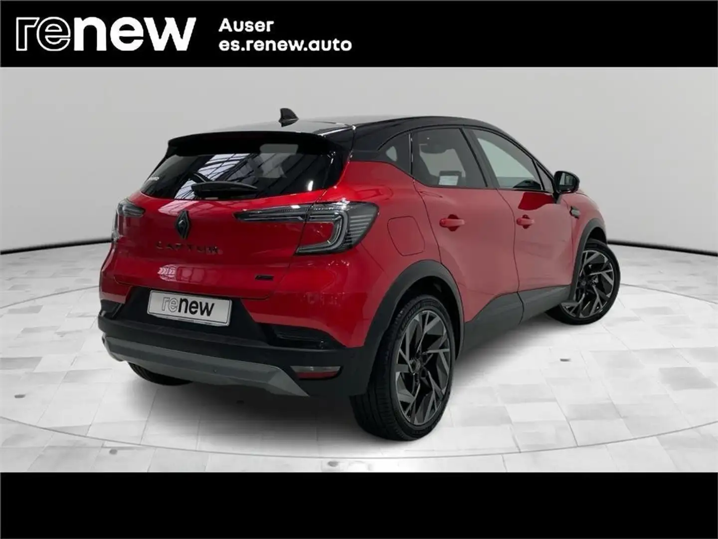 Renault Captur E-TECH Híbrido esprit Alpine 105kW Rojo - 2