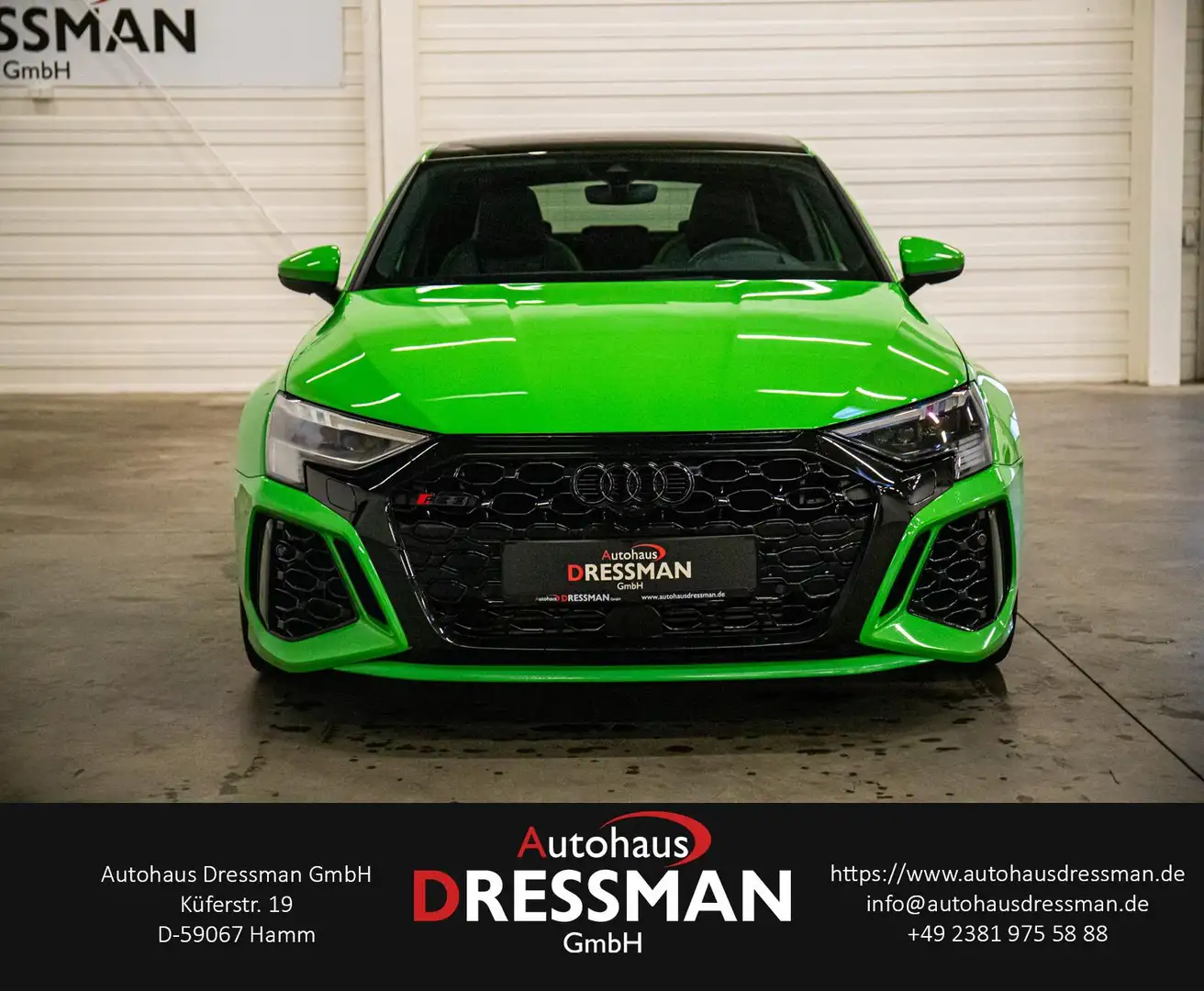 Audi RS3 Sportback CARBON PANO B&O ACC HuD KERAMIK Grün - 2