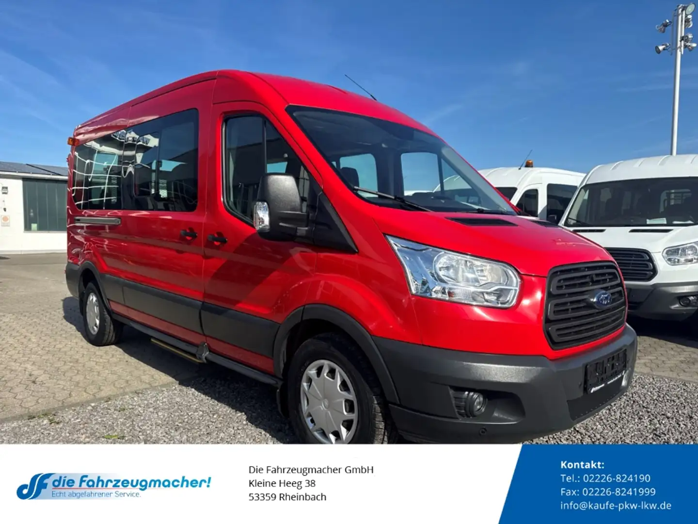 Ford Transit Kombi 350 L3 2.2 TDCi DPF *7126 *KLIMA Rot - 1