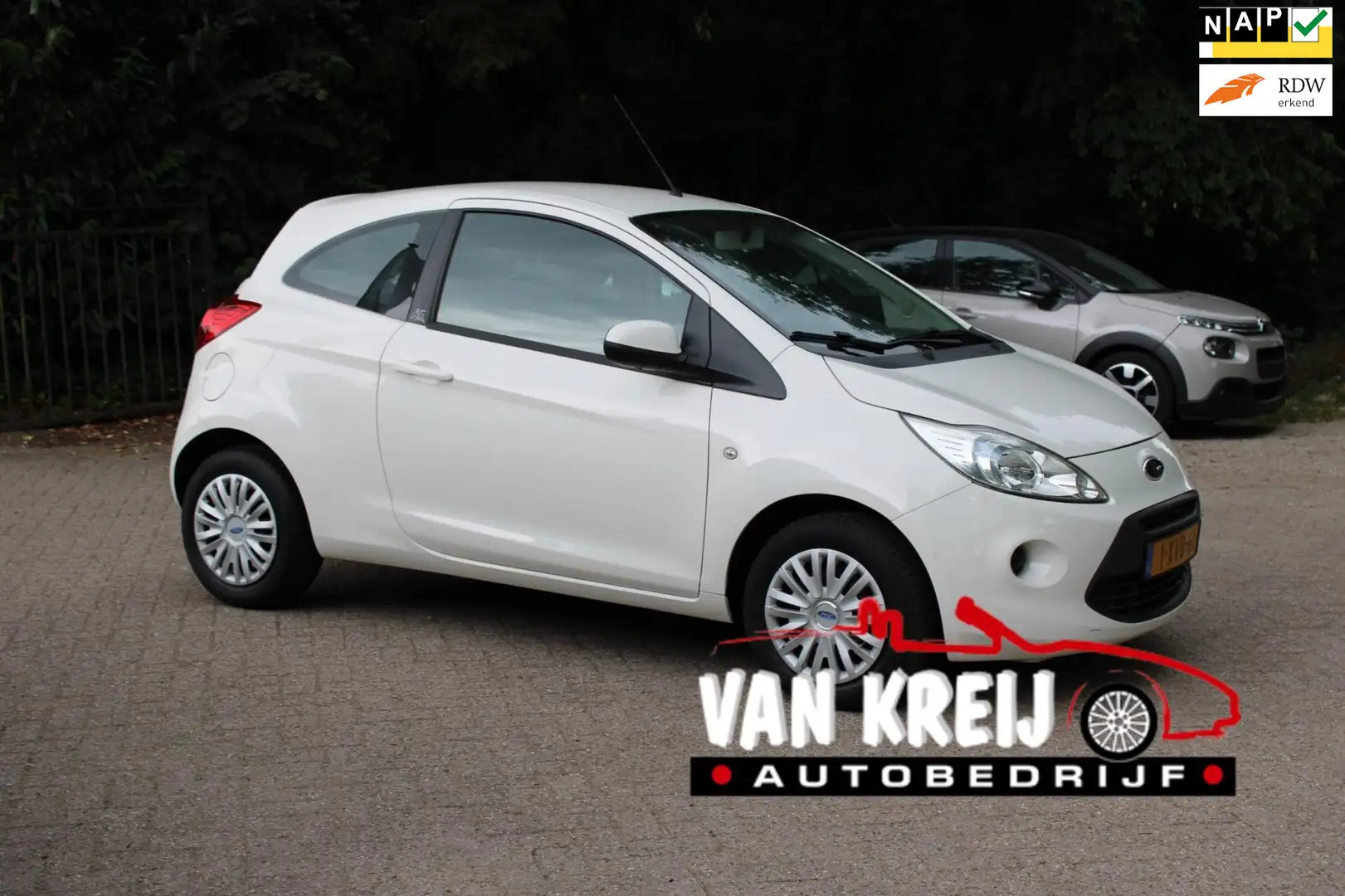 Ford Ka/Ka+ 1.2 Style start/stop, 5drs, Airco, Cv, Nap Wit - 1