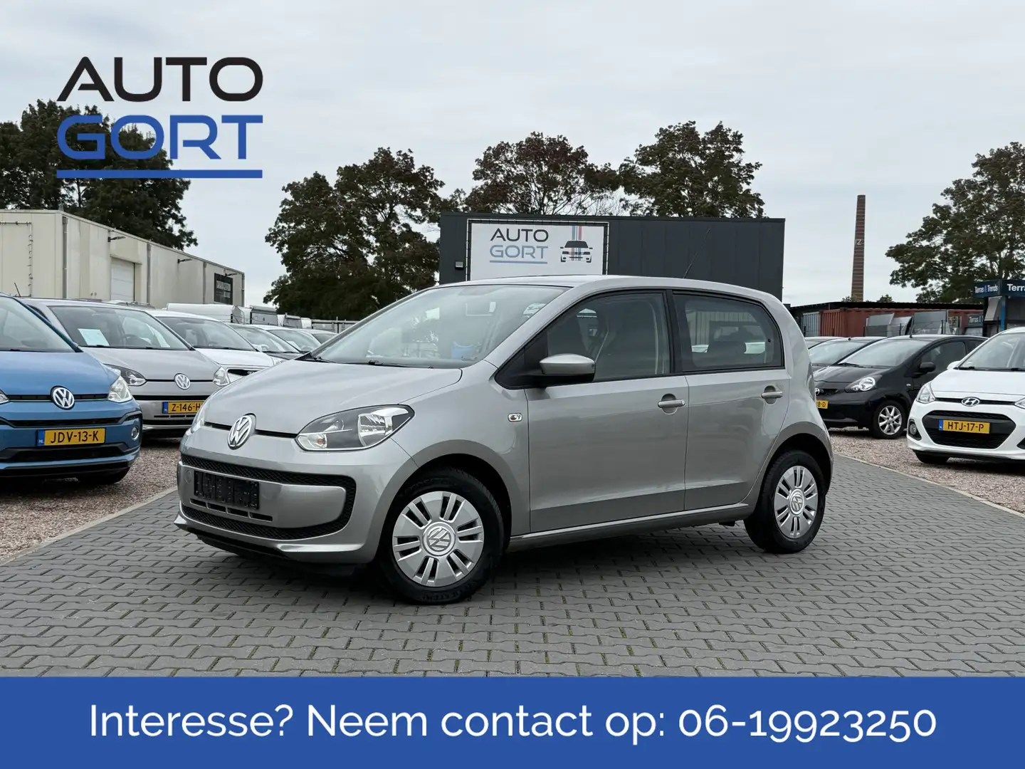 Volkswagen up! 1.0 move up! | 5 Deurs | Airco | 96.000km! Grijs - 1