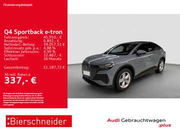 Q4 Sportback 45 e-tron AHK MATRIX AR-HuD CAM