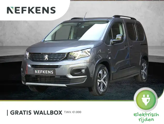 Peugeot e-Rifter GT 50kWh 136pk | Accu 93% | Trekhaak | Navigatie |