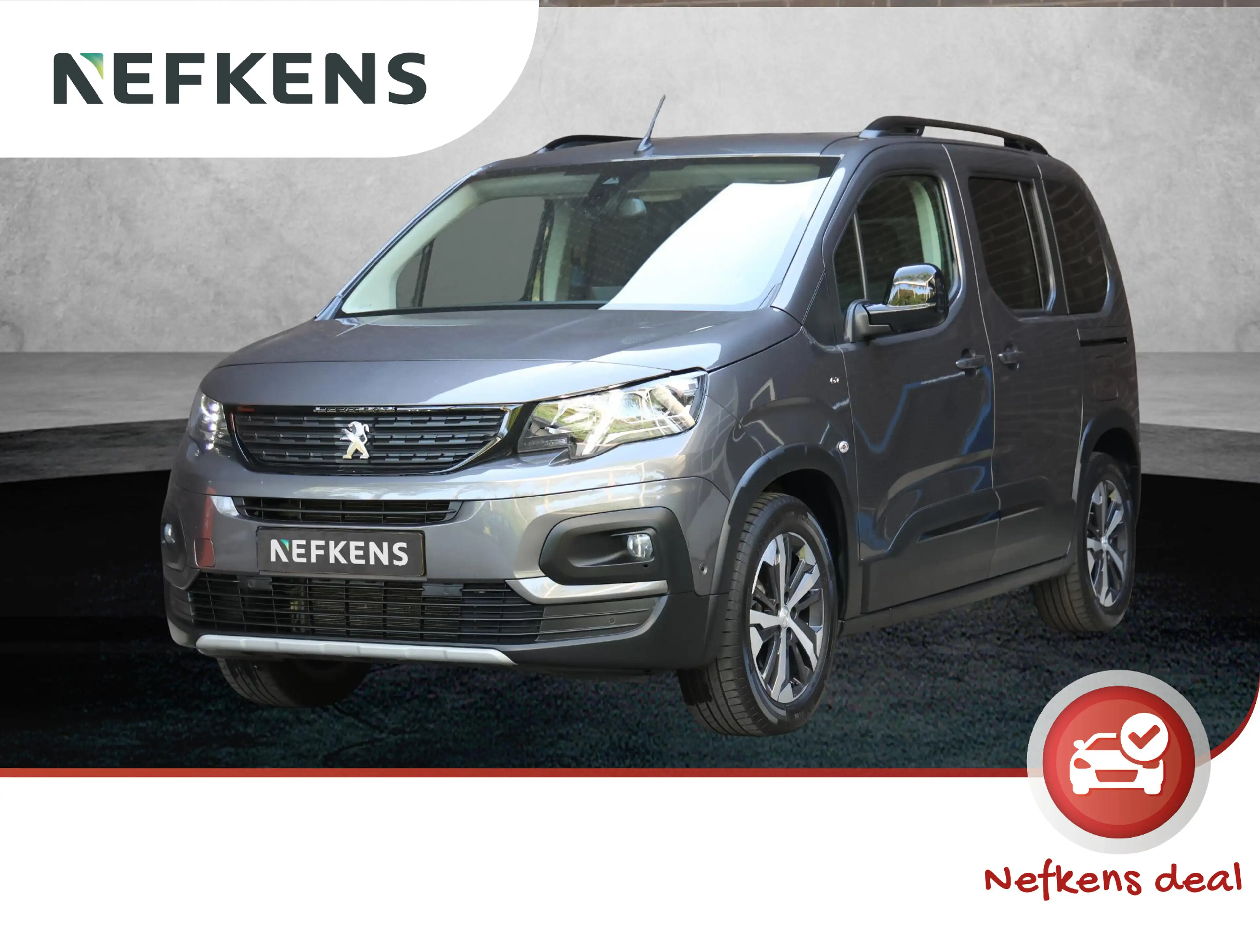 Peugeot e-Rifter GT 50kWh 136pk | Accu 93% | Trekhaak | Navigatie |