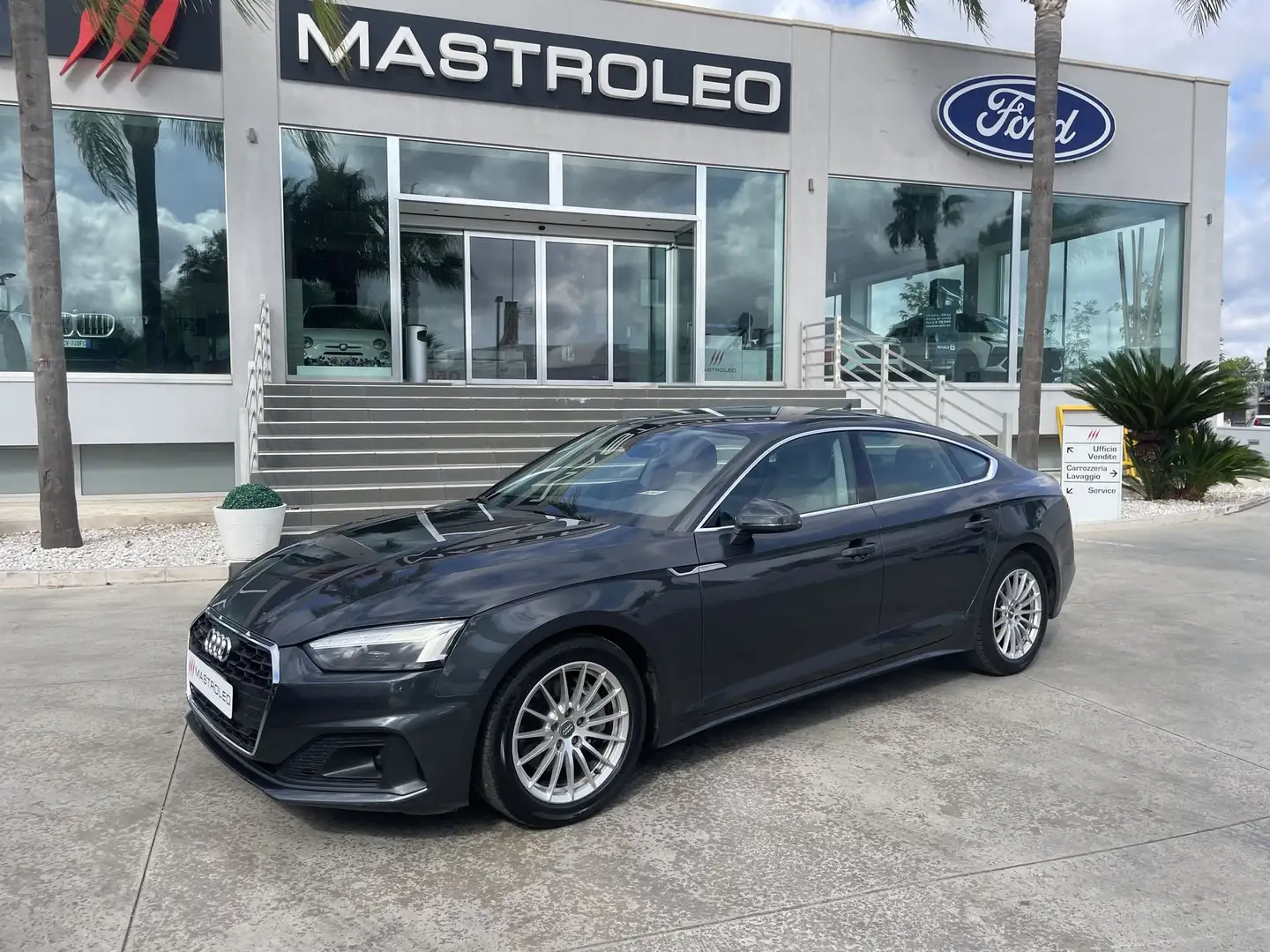 Audi A5 A5 Sportback 40 2.0 tdi Business quattro 190cv s- Gris - 2