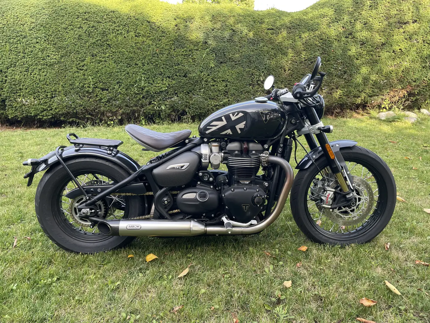 Triumph Bonneville Bobber TFC 2020 Negru - 1
