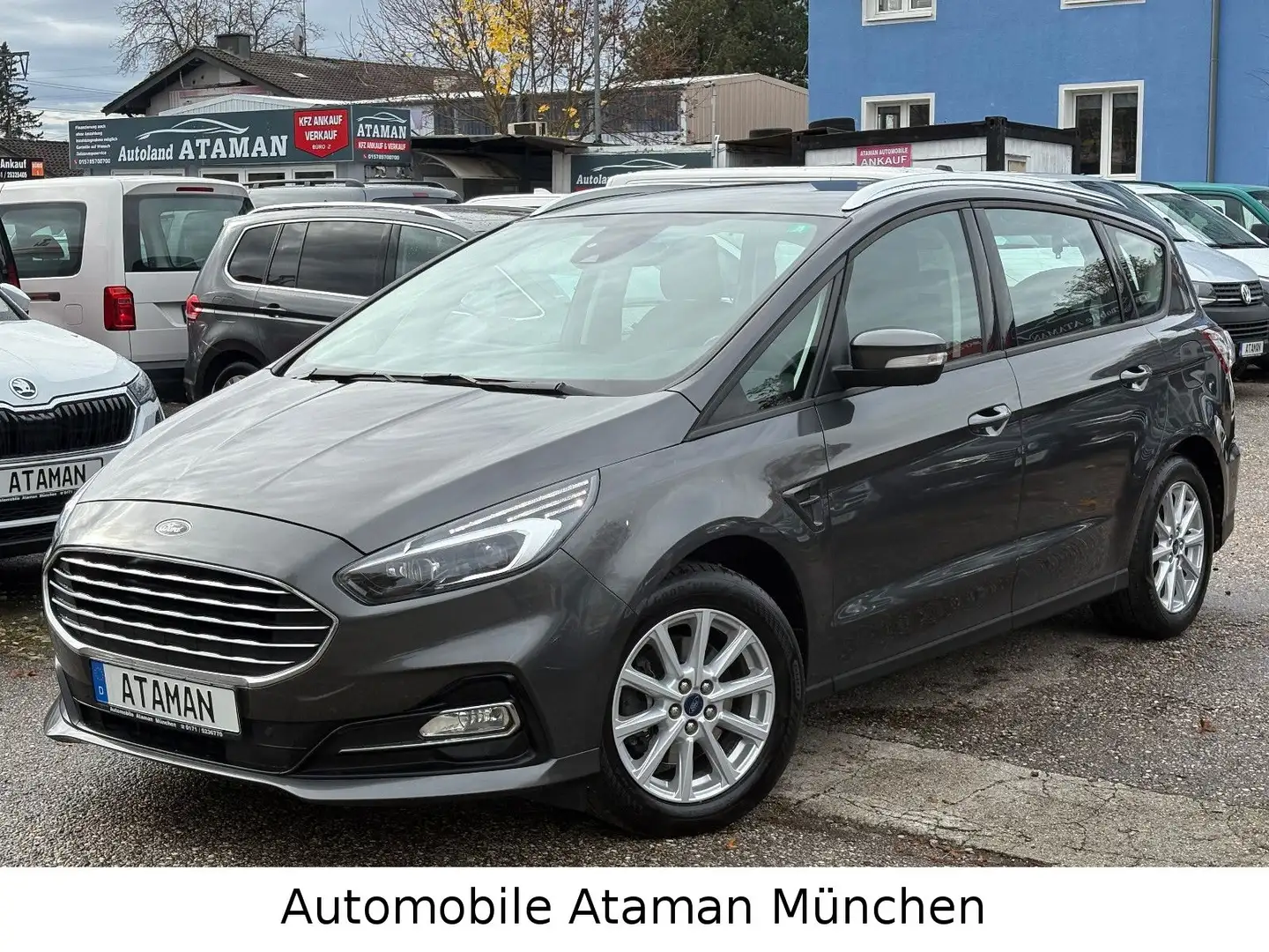 Ford S-Max 2.0 Ecoblue Autom / Navi / LED / 7-Sitze Grau - 1