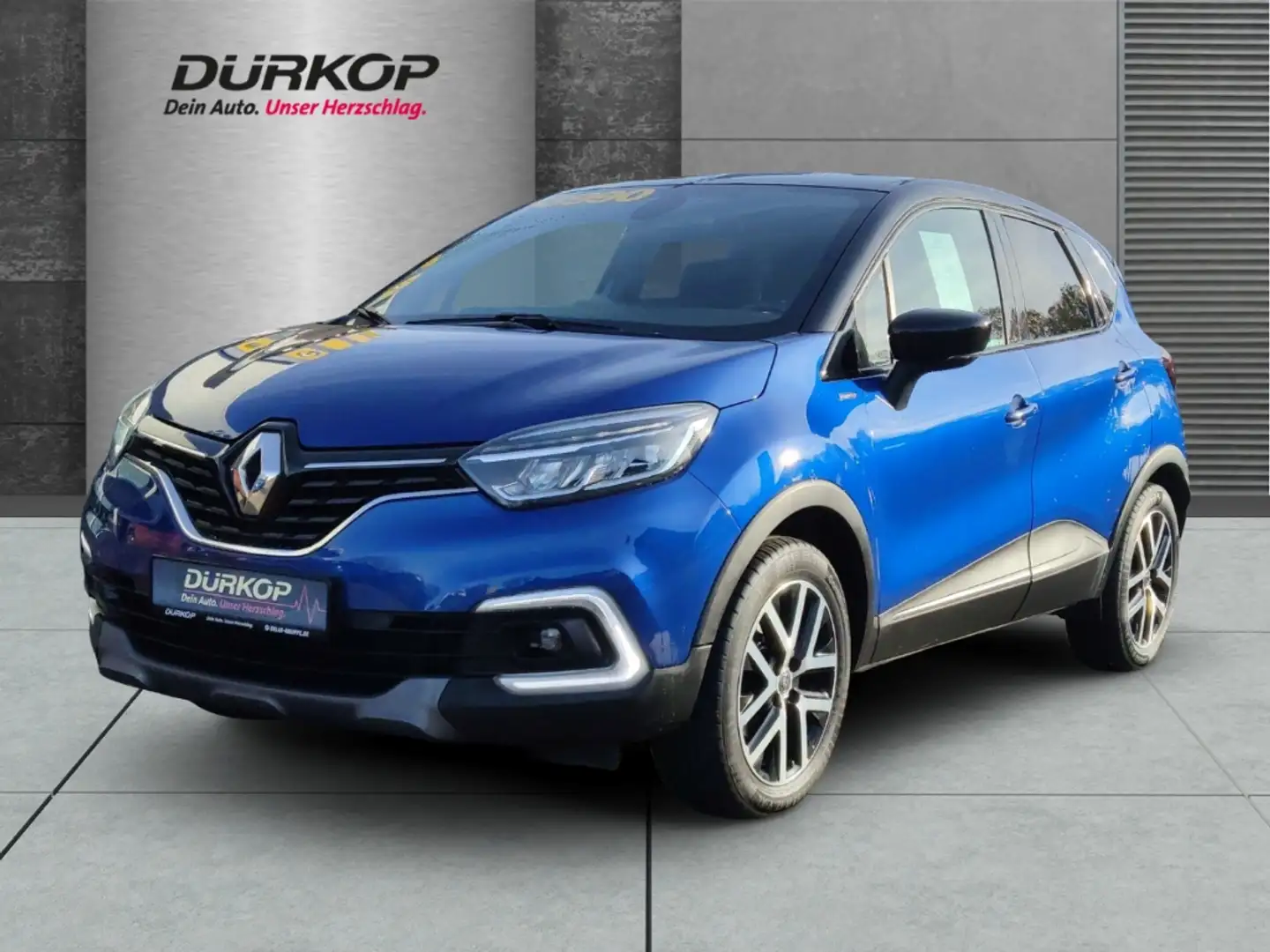 Renault Captur 1.3 TCe 150 Version S E Navigationssystem Blauw - 1