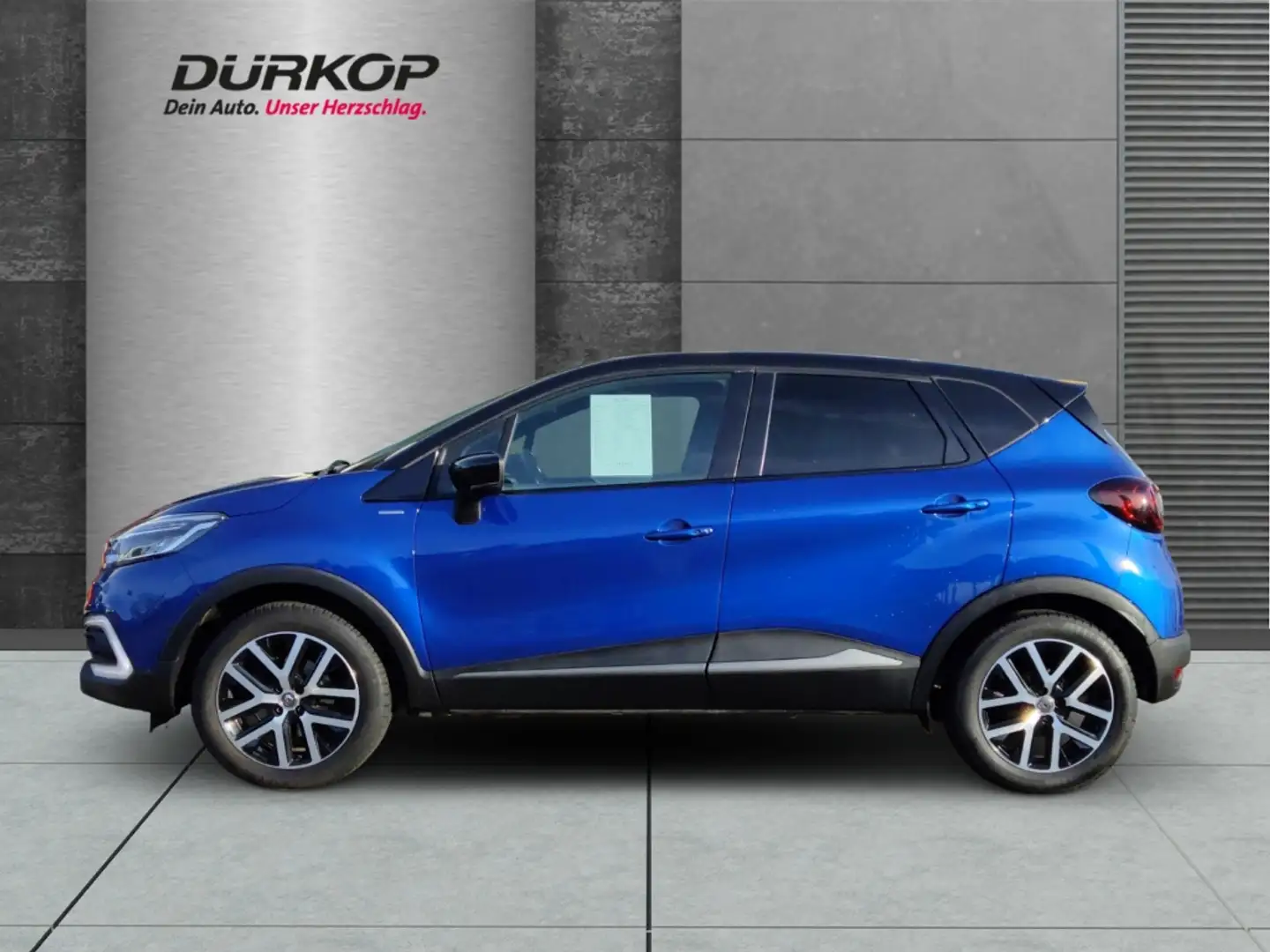 Renault Captur 1.3 TCe 150 Version S E Navigationssystem Blauw - 2
