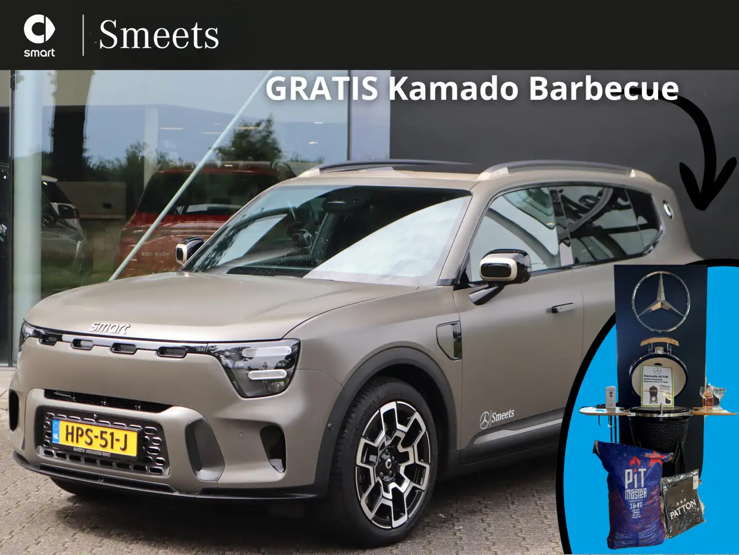 smart Summit Edition 100 kWh Keyless | Panoramadak | App Groen - 1