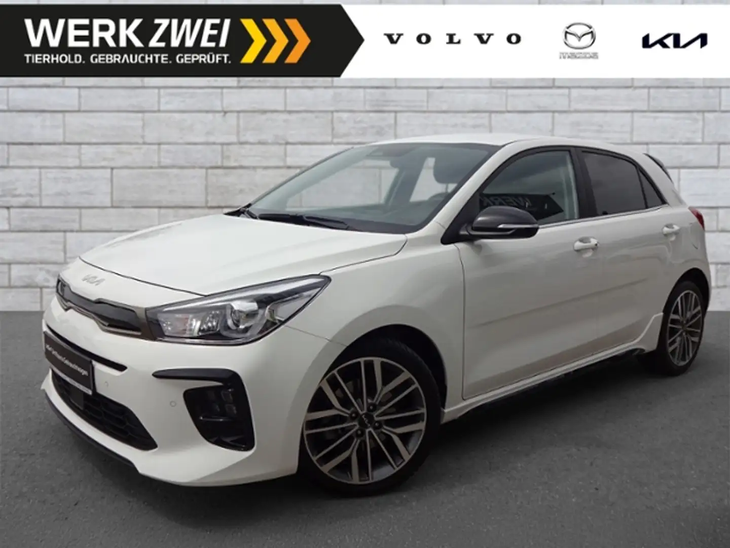 Kia Rio 1,0 GT-Line Automatik Navi Kamera Weiß - 1