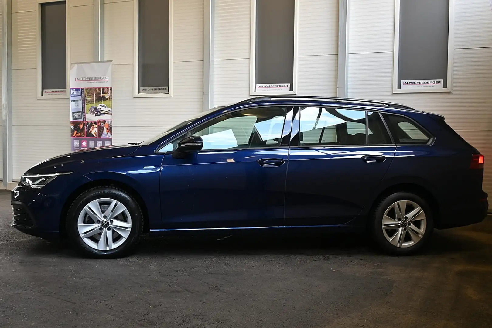 Volkswagen Golf Variant 2,0 TDI Life; ACC, LED, Lenkradheizung, Sitzhei... Blau - 2