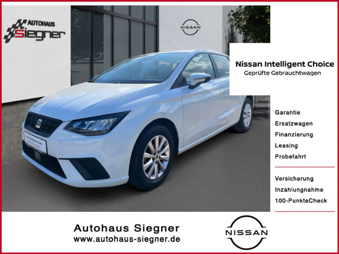 SEAT Ibiza Style LED Tempomat Klimaautomatic Weiß - 1