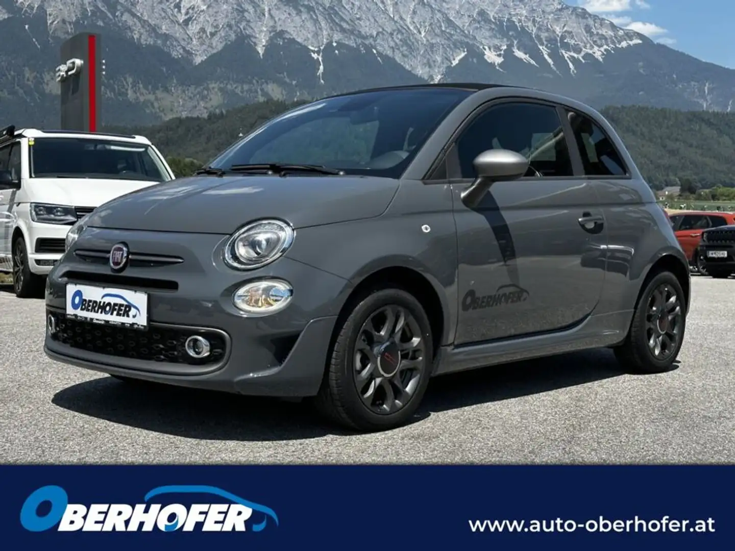Fiat 500C Sport FireFly Hybrid 70 Grau - 1