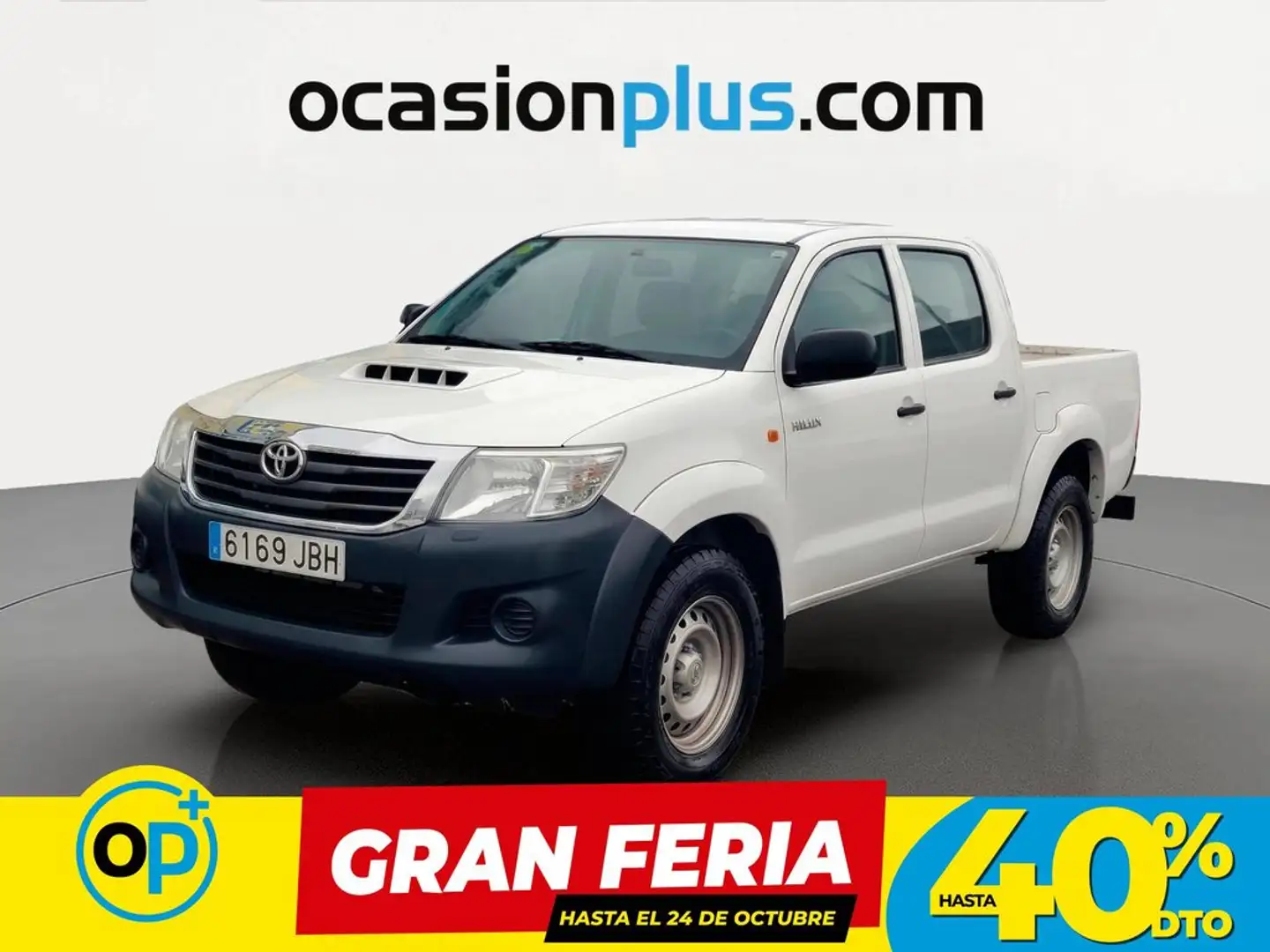 Toyota Hilux 2.5D-4D Cabina Doble GX 4x4 Blanco - 1