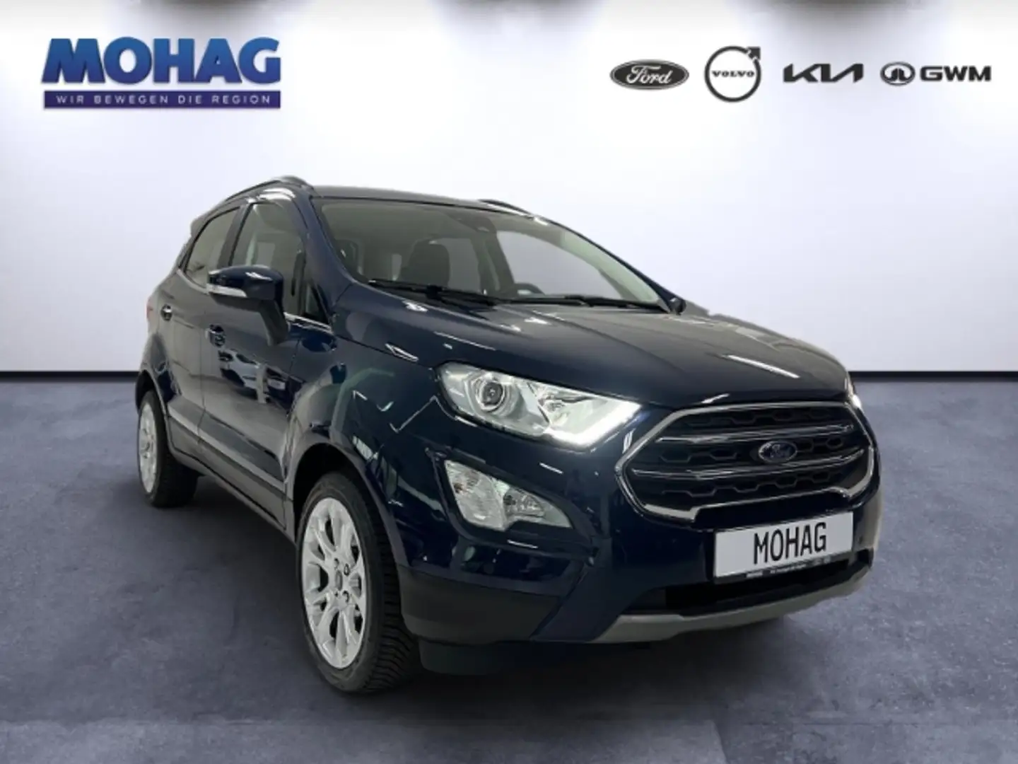 Ford EcoSport 1.0 EcoBoost Titanium Winterpaket*PDC*Klima Bleu - 2