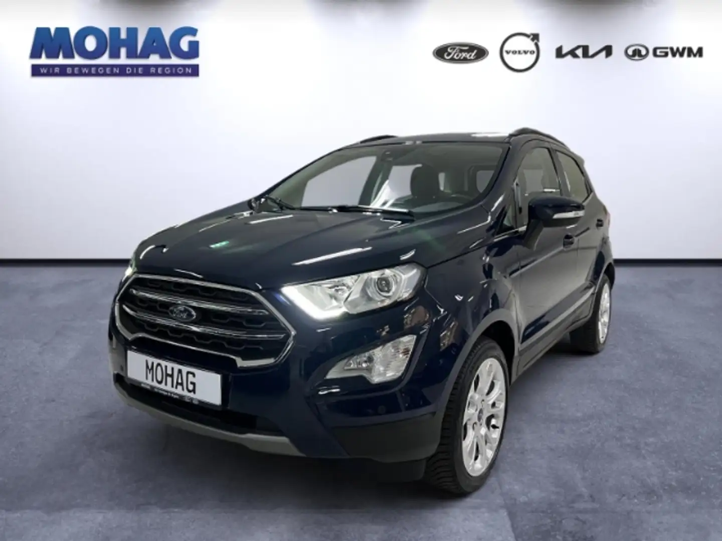 Ford EcoSport 1.0 EcoBoost Titanium Winterpaket*PDC*Klima Bleu - 1
