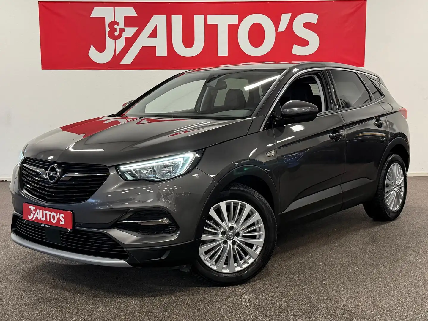 Opel Grandland X 1.2 Turbo Innovation ECC AIRCO, CAR-PLAY, TREKHAAK Gris - 1