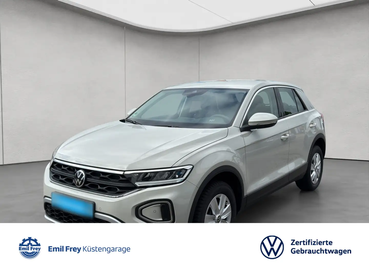 Volkswagen T-Roc 1.0l TSI 6-Gang GJR KLIMA SHZ LED PDC Grau - 1