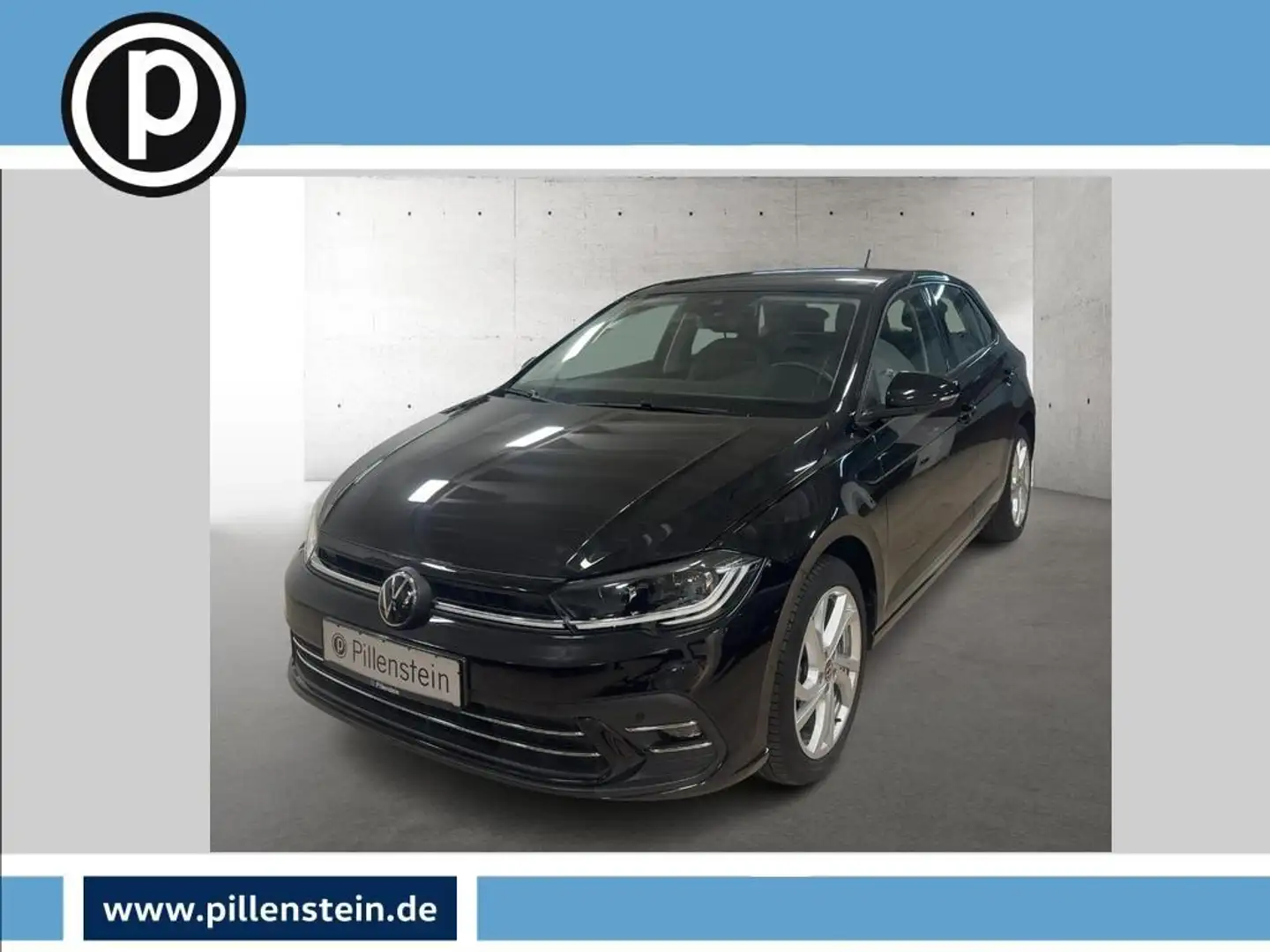 Volkswagen Polo STYLE 1.0 TSI IQ.LIGHT IQ.DRIVE APP-C. Schwarz - 1