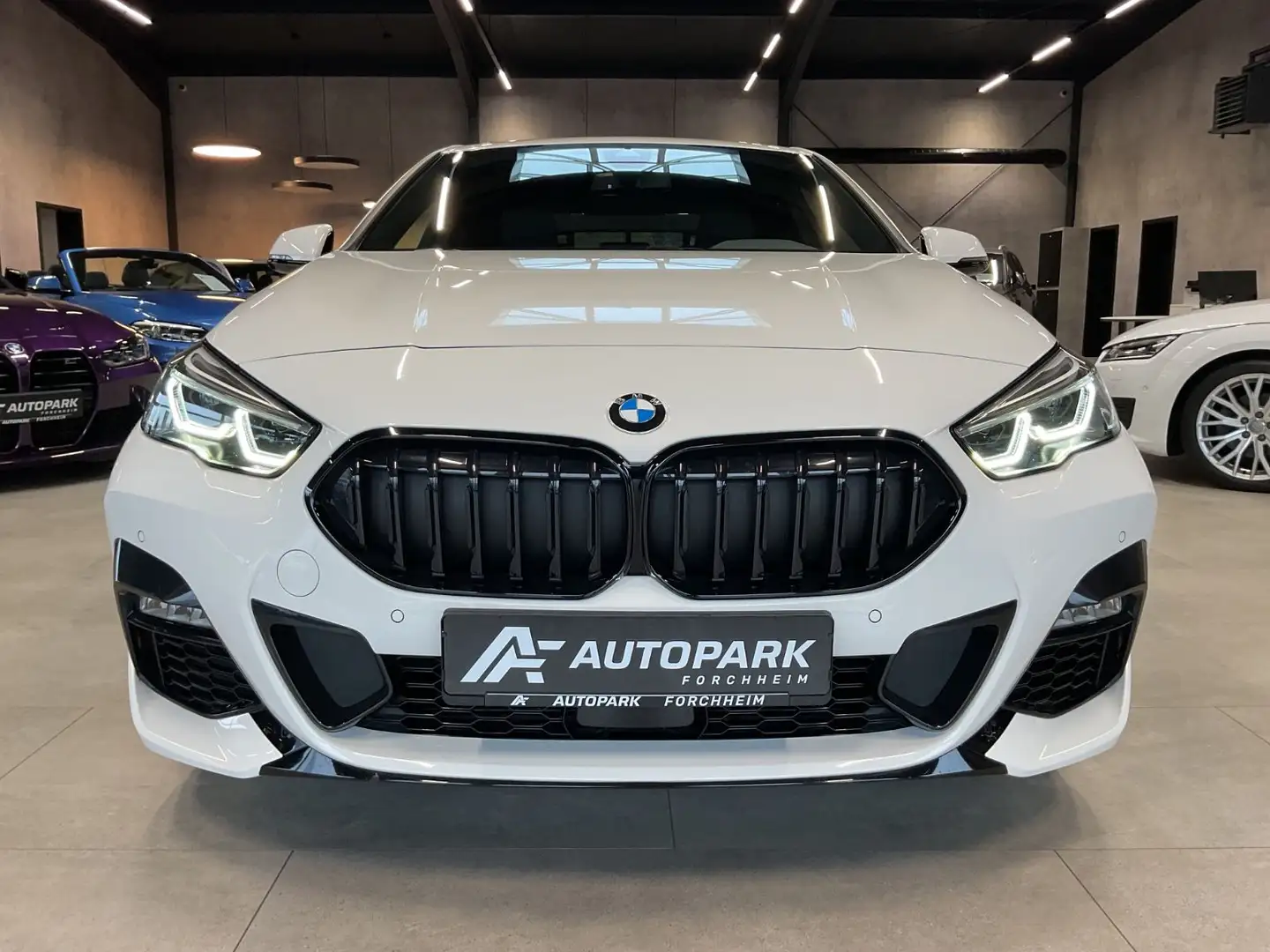 BMW 218d Gran Coupé M Paket AHK DAB LiveC. LED Sitzh Blanc - 2